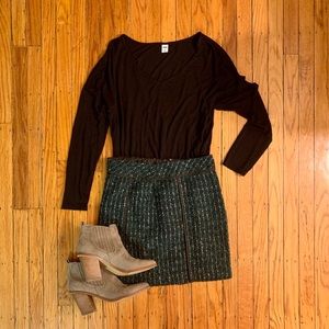 LOFT Tweed Skirt